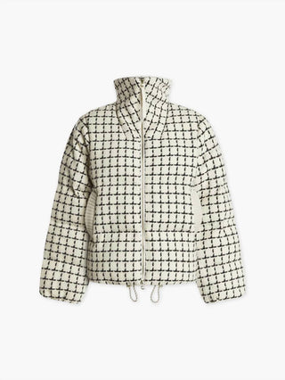 Varley - Jaqueta Puffer Xadrez Eugene
