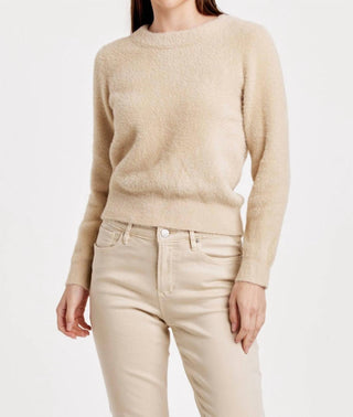 Another Love - Effy Crew Neck Fuzzy Sweater