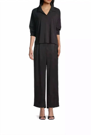 Eileen Fisher - Boxy Henley Top