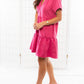 Thml - Suede Tiered Mini Dress
