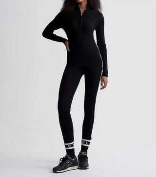 Varley - Blusa Demi 2.0 com meio zíper