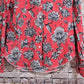 Cino - Women's Floral Long Sleeve Button Up Shirt