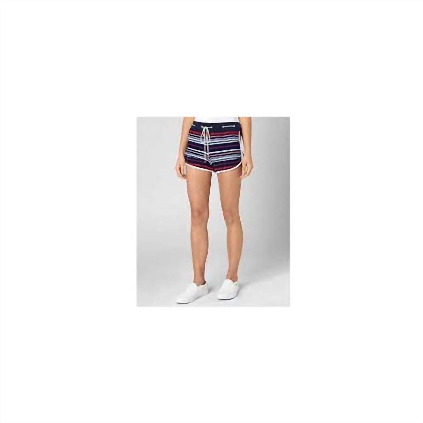 Juicy Couture - Micro Terry Striped Shorts