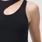 Agolde - Women's Athena Asymmetric Rib Tank