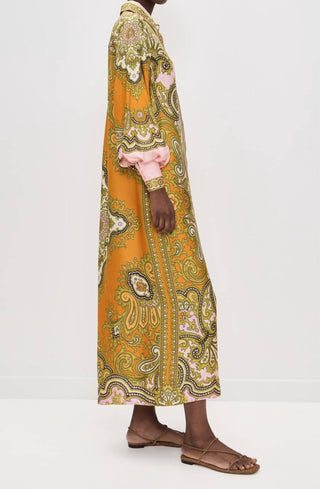 Alemais - CLEMENZA SILK SHIRTDRESS