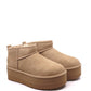Ugg - Botas plataforma ultra mini clássicas femininas
