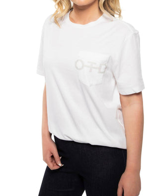 Neste dia - Camiseta feminina com bolso gráfico