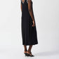 Joseph Ribkoff - V-neck Sleeveless Maxi A-line Dress