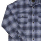F/X Fusion - Men's Long Sleeve Flannel Plaid Polo