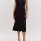 Entro - Sleeveless Zip Up Midi Dress