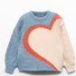 Abel & Lula - Girl's Jaquard Heart Sweater