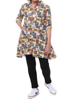 Tulip Clothing - Túnica Destin com botões