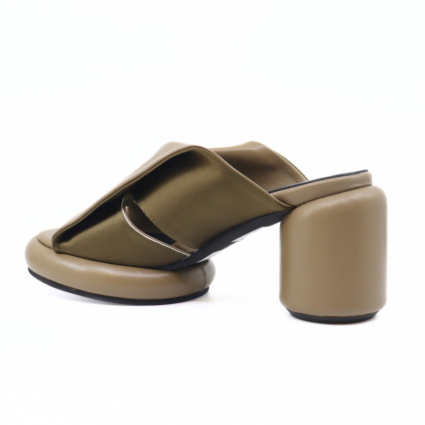 All Black - Women Mod Collar Mule