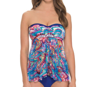 Perfil por Gottex - Top Tankini Fly Away Bandeau