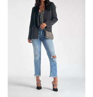 Elan - Blazer de Cetim