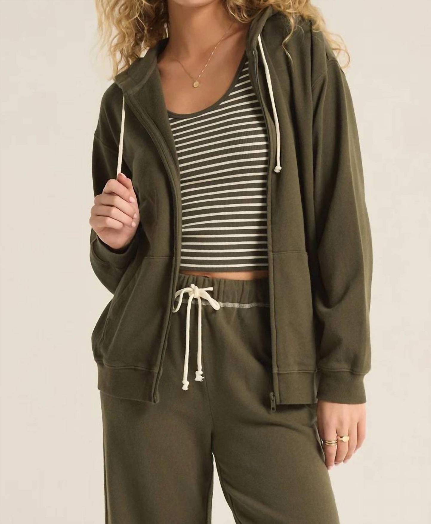 Z Supply - Academy Zip Up Hoodie