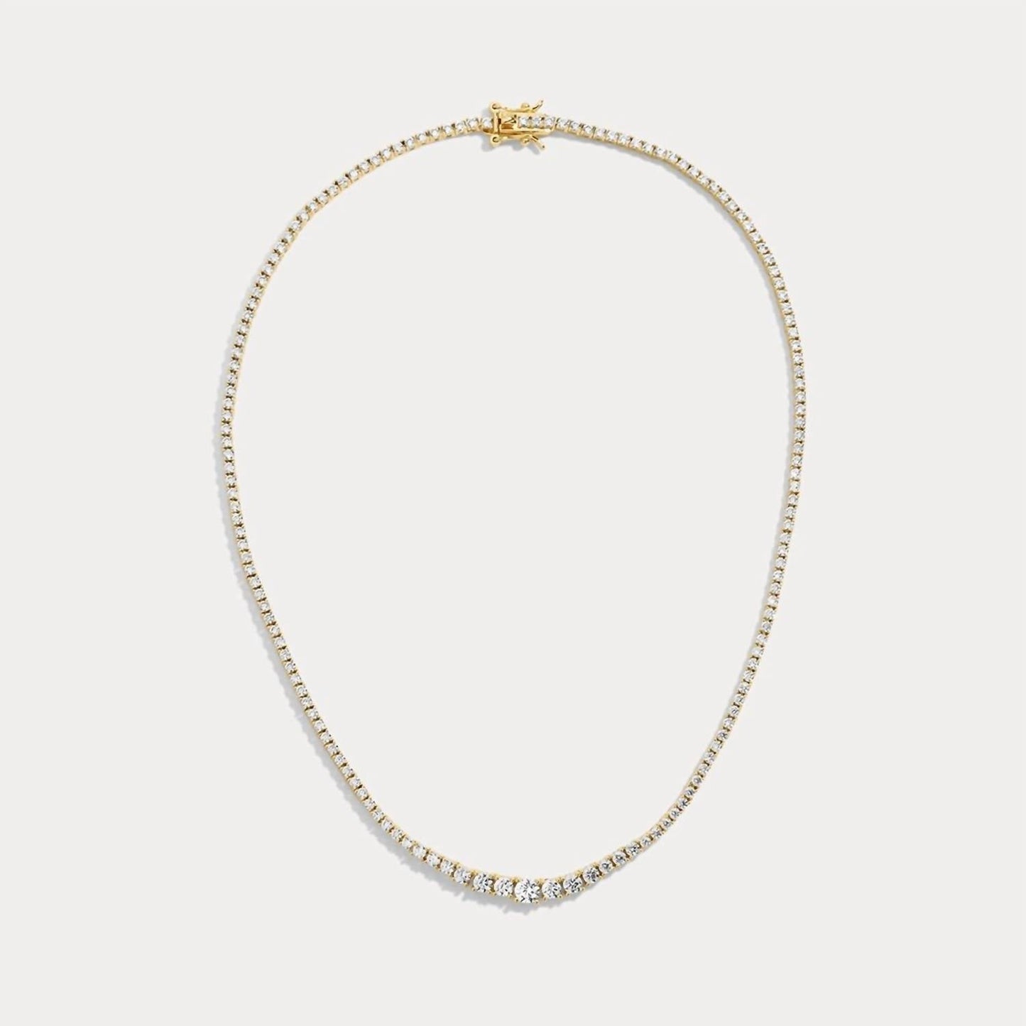 Lili Claspe - Women's Gradient Tennis Necklace
