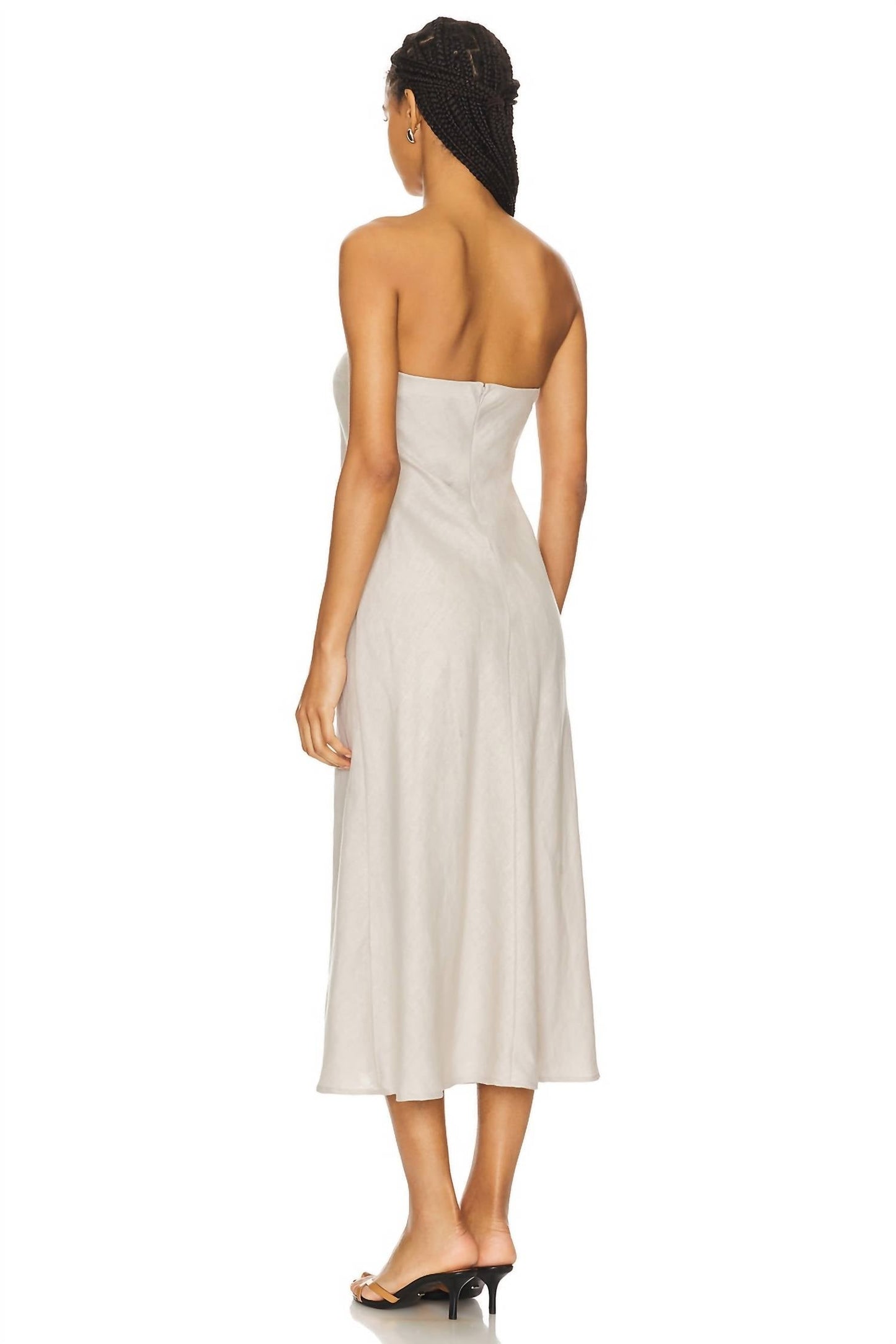 Enza Costa - LINEN BIAS DRESS