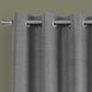 2 Pieces Set Room Darkening Curtain Panels with Grommet - Contemporary Style