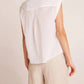 Bella Dahl - Short Sleeve Pintuck Pullover