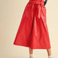 &Merci - Talk This Way Faux Leather Paperboy Waist Pants