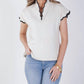 Emily Mccarthy - Orchid Cap Sleeve Top