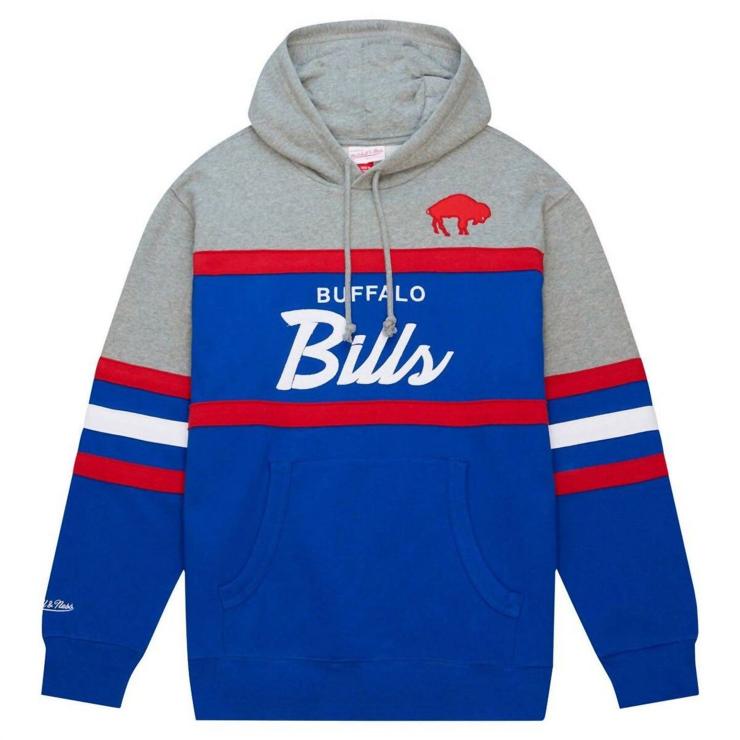 Mitchell & Ness - Men's Nfl Throwbacks Head Coach Buffalo Bills Sweatshirt Hoodie