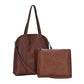 Faith 2 in 1 Detachable Pouch & Strap Tote