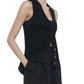 Enza Costa - Linen Open Knit Vest