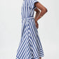 Joseph Ribkoff - Collared Striped Dress