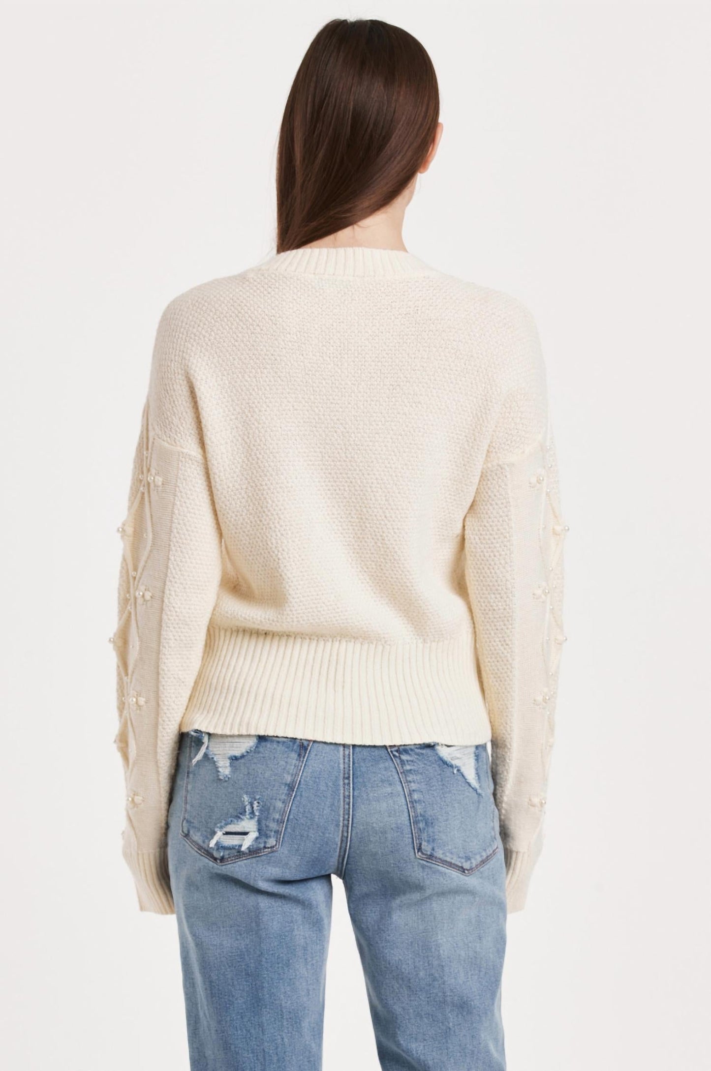 Another Love - Pearl Detail Sweater