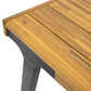Acacia Wood Patio Dining Table, 69'L Rectangle Outdoor Table