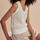 Varley - Ferns Open Knit Tank