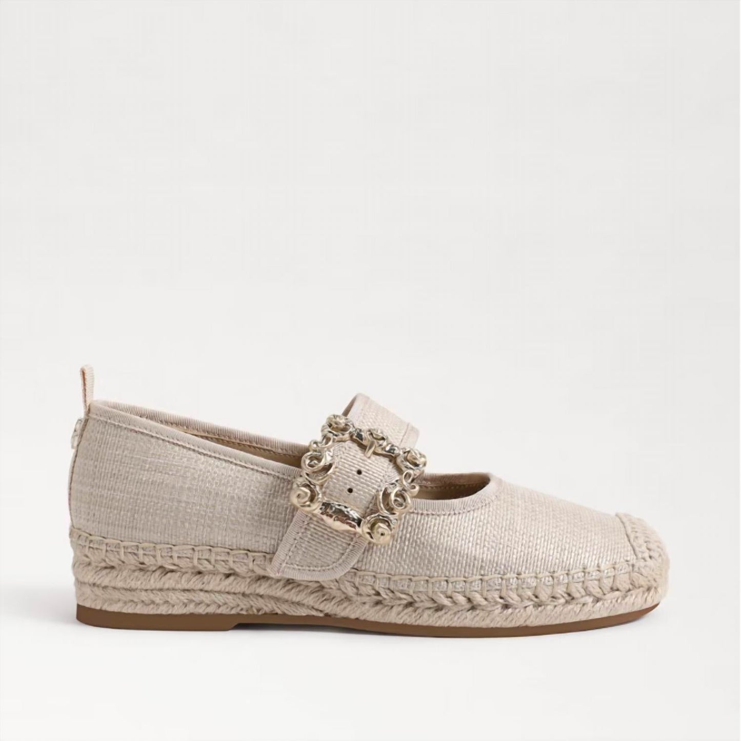 Sam Edelman - Women's Maddy Cap Toe Mary Jane Espadrille Ballet Flats