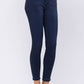 Judy Blue - Non Distressed Mid Rise Skinny Jeans
