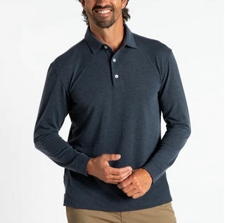 Duck Head - Men's Long Sleeve Pique Polo