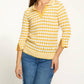 Fdj - Polo 3/4 Sleeve Sweater