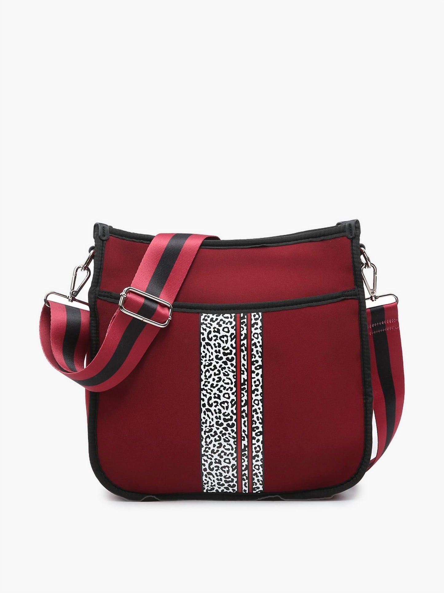Jen & Co. - Women's Jolee Striped Crossbody Bag