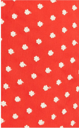 Alice + Olivia - Daisy Floral Tie Wrap Mini Dress