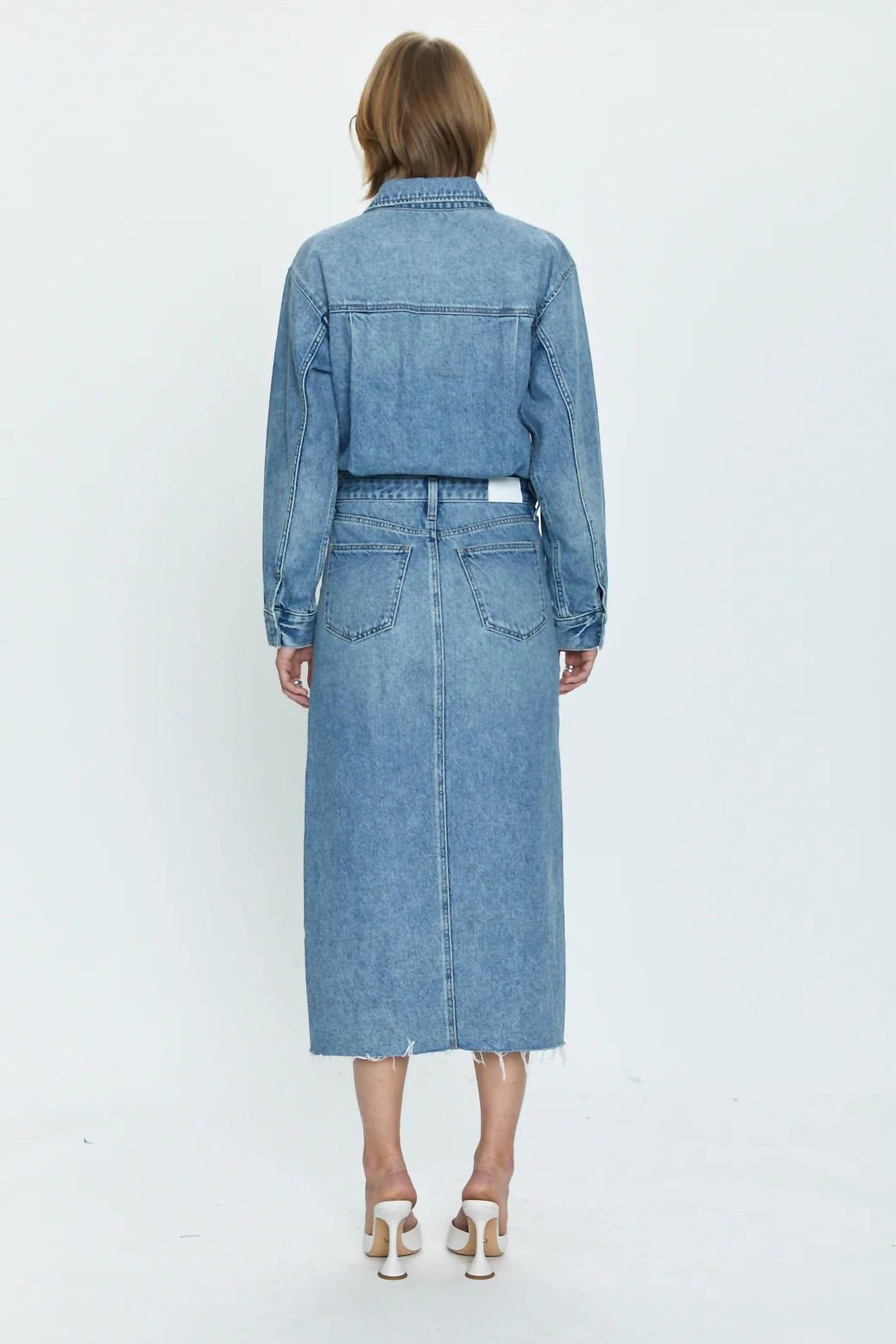 Pistola - Denim Amira Midi Dress