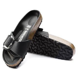 Birkenstock - Sandália de couro com fivela grande Madrid para mulheres