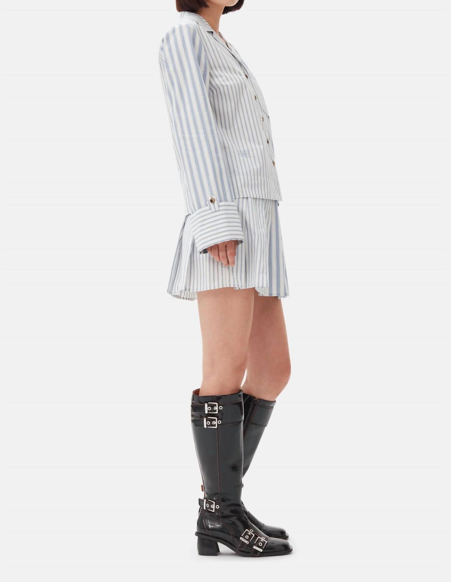 Ganni - Stripe Cotton Shirt