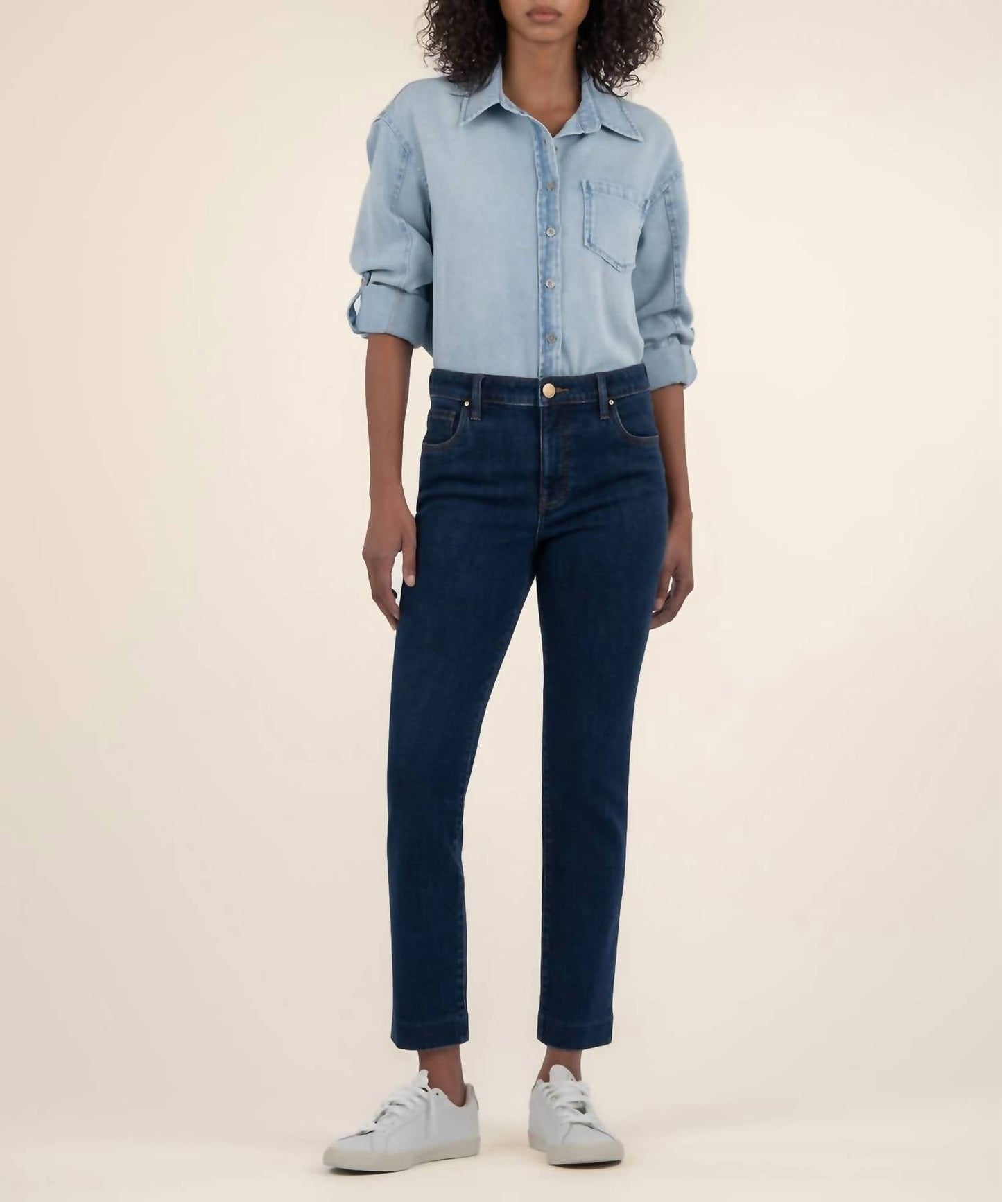 Kut From The Kloth - Leighton Linen Top
