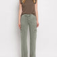 Vervet By Flying Monkey - High Rise Cargo Straight Jeans
