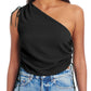Amanda Uprichard - Ania One Shoulder Top