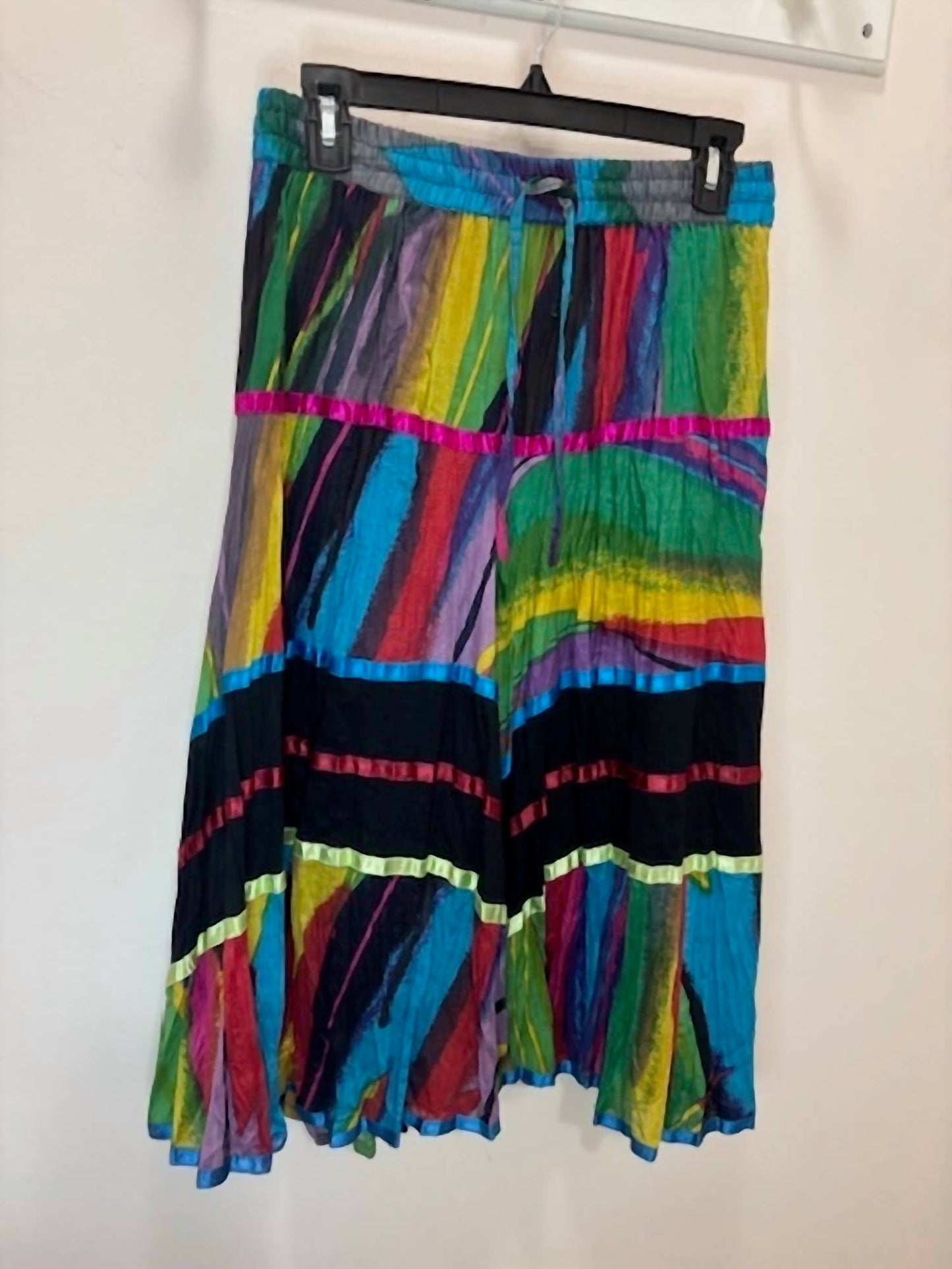600 West - Women's Ikat Faux Wrap Skirt