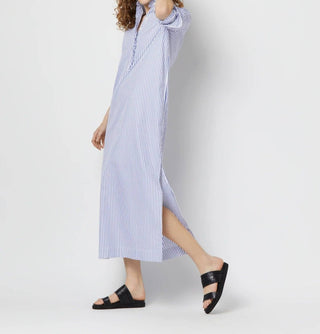 Ann Mashburn - Frill Talitha Pinpoint Shirt Dress
