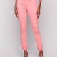 Charlie B - Frayed Hem Twill Pants