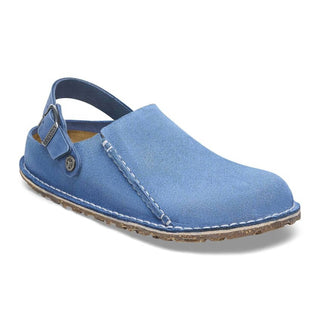 Birkenstock - Chinelo de couro Lutry Premium Suede feminino