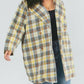 Davi & Dani - Oversized Plaid Coat